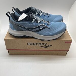 Saucony‎ Sneakers Womens 11 Peregrine 14 S10916-101 Blue Running Trail Shoes New